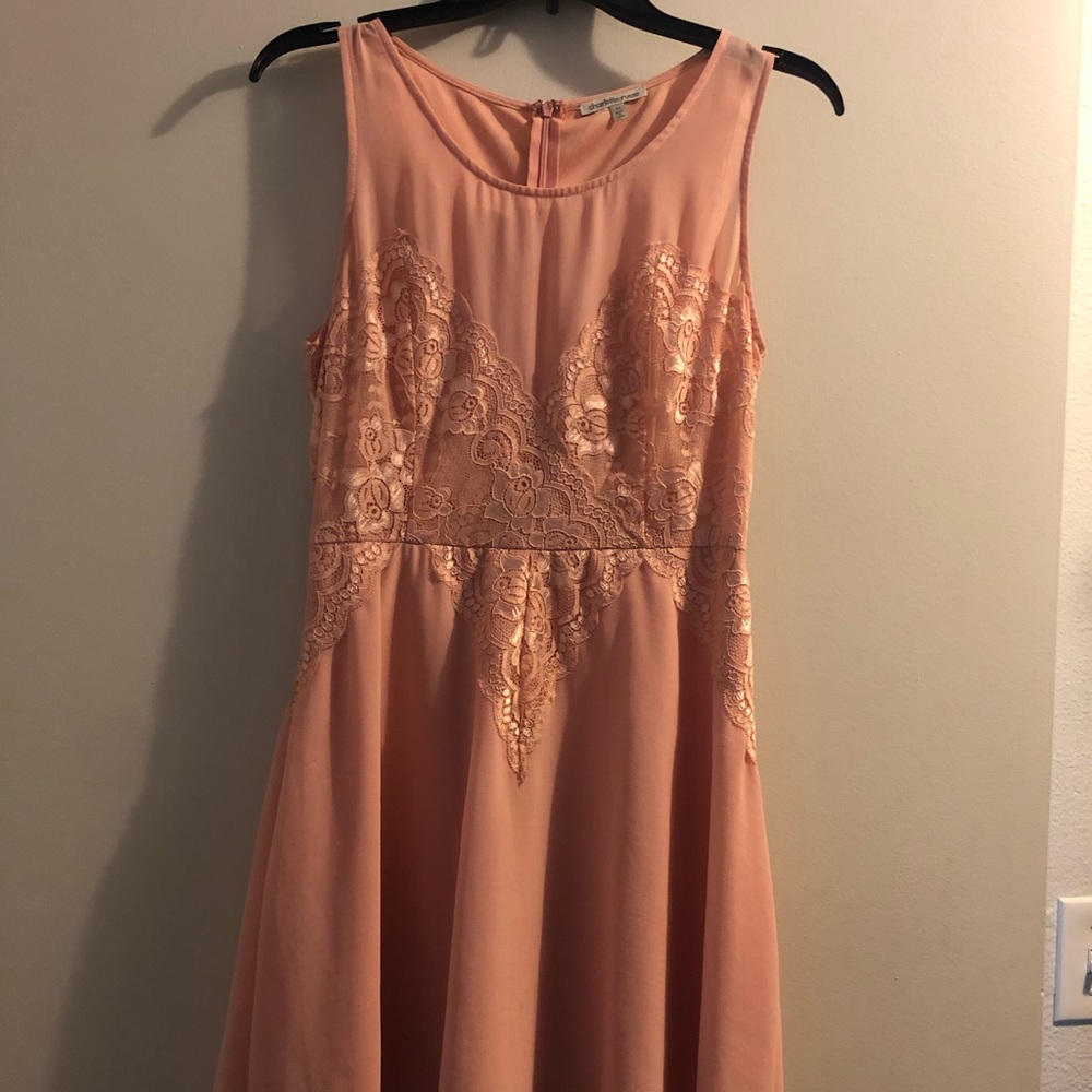 Pink dress